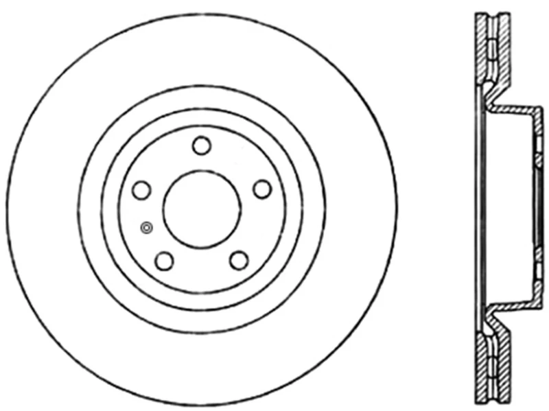 stoptech_126.33124CSL-6794fdbbb6ddf StopTech Power Slot 08-10 Audi S5 Front Left Slotted CRYO-STOP Rotor