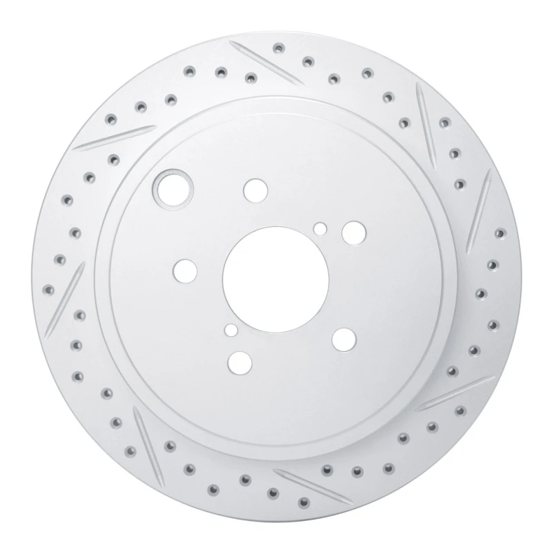 DFC 10-25 Scion Fr-S Rear Right Drilled & Slotted Geoperformance Rotor