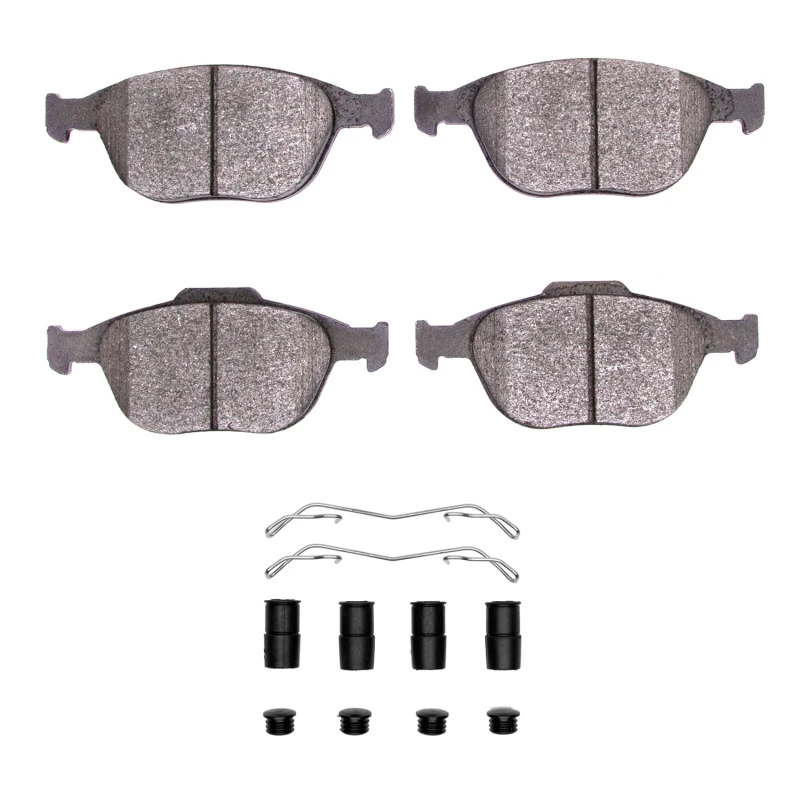 DFC 02-13 Ford Focus Front Heavy Duty Pads and Hardware Kit