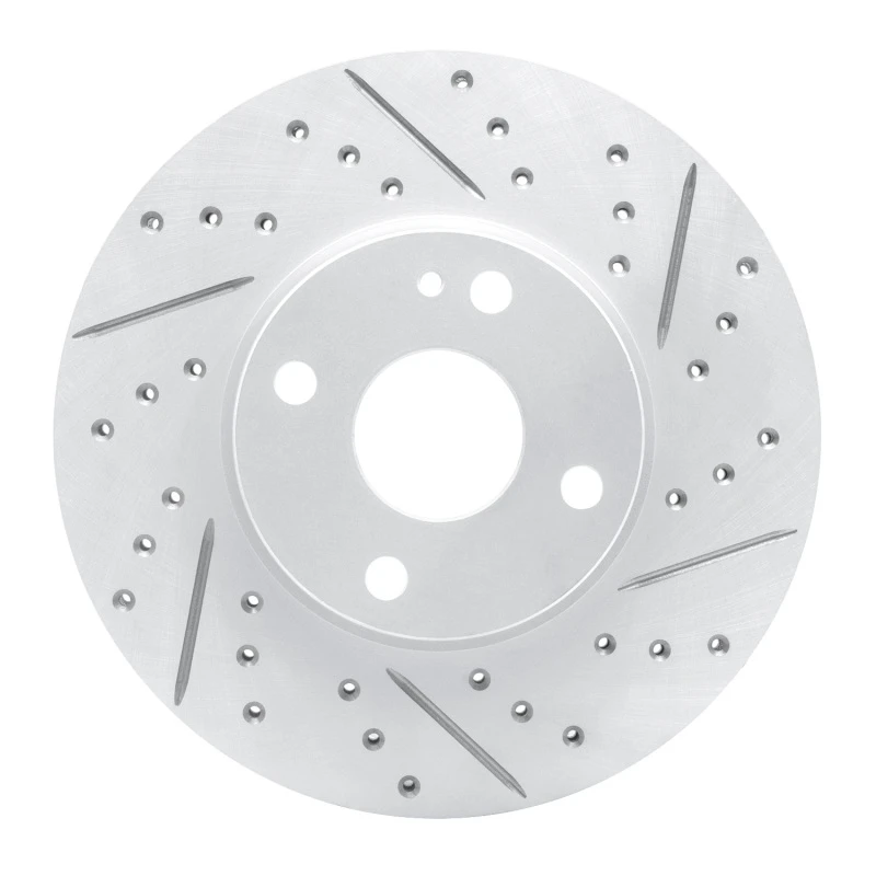 DFC 16-25 Mazda 2 (Mexico) Front Right Drilled & Slotted Geoperformance Rotor