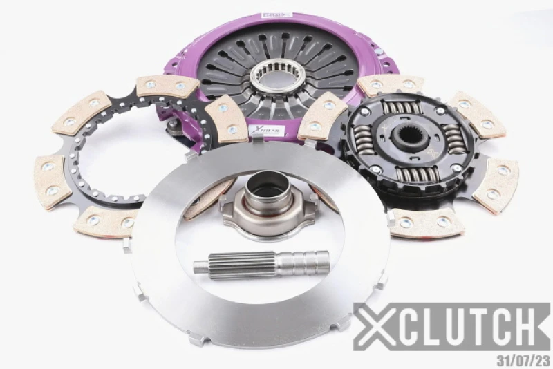 XClutch 9in Twin Sprung Ceramic Multi-Disc Service Pack for Subaru