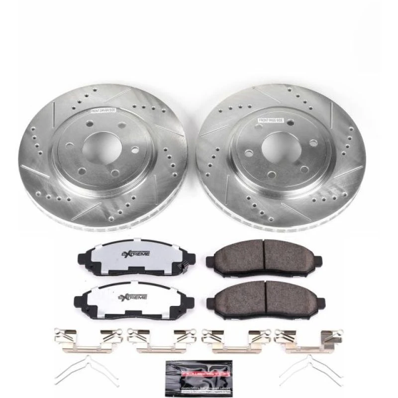 Power Stop 05-18 Nissan Frontier Front Z36 Truck & Tow Brake Kit