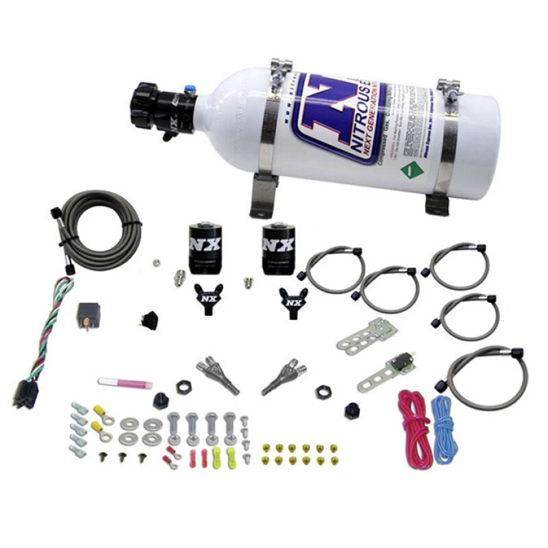 Nitrous Express 08-10 Dodge Viper EFI Dual Nozzle (100-300HP) w/o Bottle