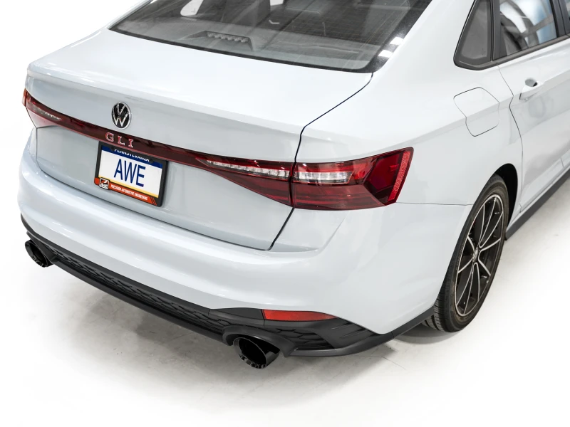 AWE 22-25 Volkswagen Jetta GLI Touring Edition Exhaust - Diamond Black Tips