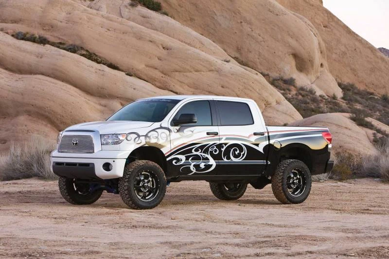 Fabtech 07-15 Toyota Tundra 2/4WD 6 Zoll Perf Sys mit Dlss 2,5 C/Os und Rr Dlss