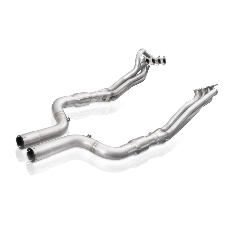 Stainless Works 15-18 Ford Mustang GT Nachrüst-Connect 2-Zoll-Abgaskrümmer mit Kat