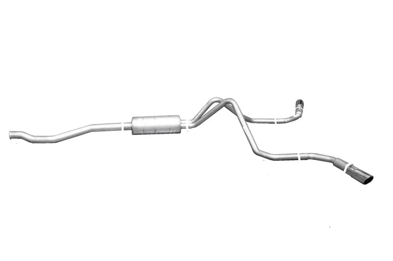 Gibson 01-05 Ford Ranger XL 2.3L 1.75in Cat-Back Dual Extreme Auspuff - Aluminisiert