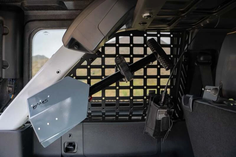 DV8 21+ Ford Bronco Pocketed Rear Window Molle Panels (Soft Top/2-Door Models)