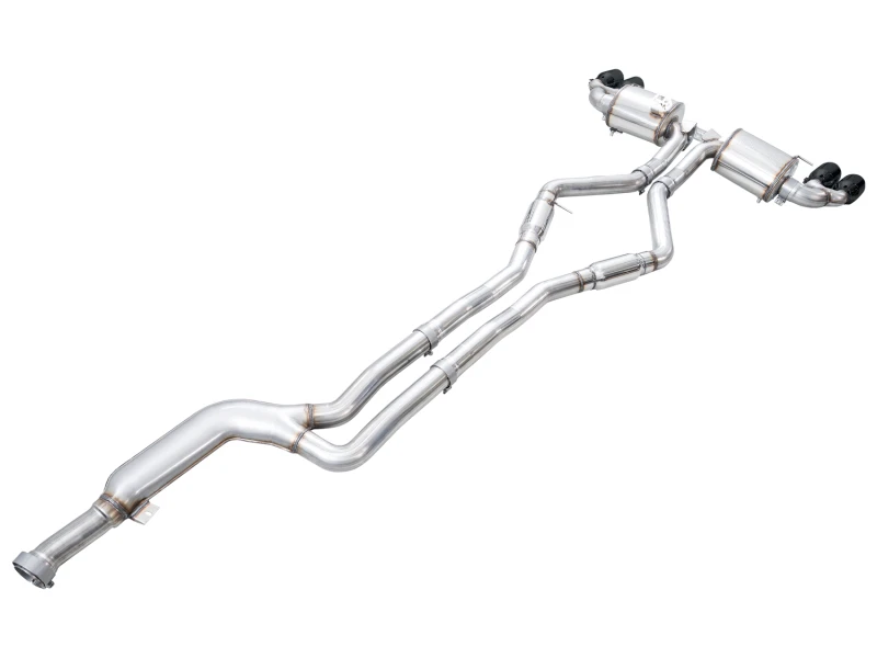 AWE Tuning 22-26 BMW M240i (G42) Touring Edition Exhaust - Diamond Black Tips