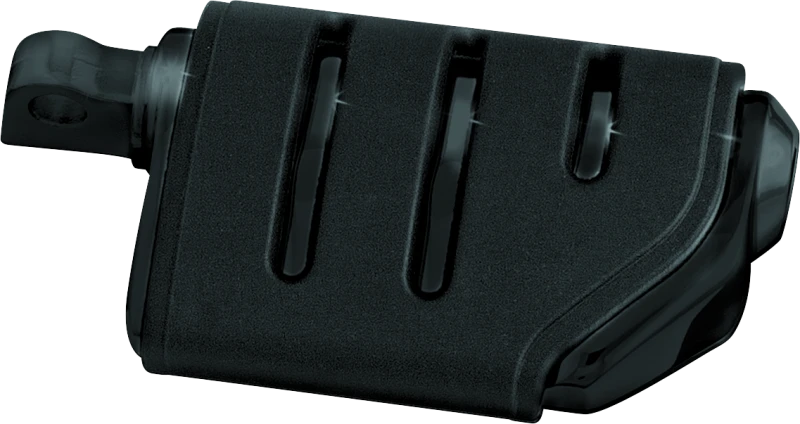 Kuryakyn Trident Dually Peg With Male Adapter Gloss Black