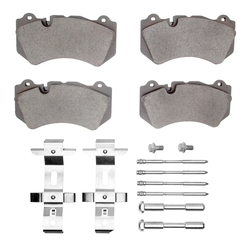 DFC 04-05 Ferrari 360 Front 5000 Advanced Low Metallic Brake Pads and Hardware Kit