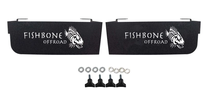 Fishbone Offroad Wheel Well Storage Bins for 1997-2006 Jeep LJ Wrangler TJ Unlimited