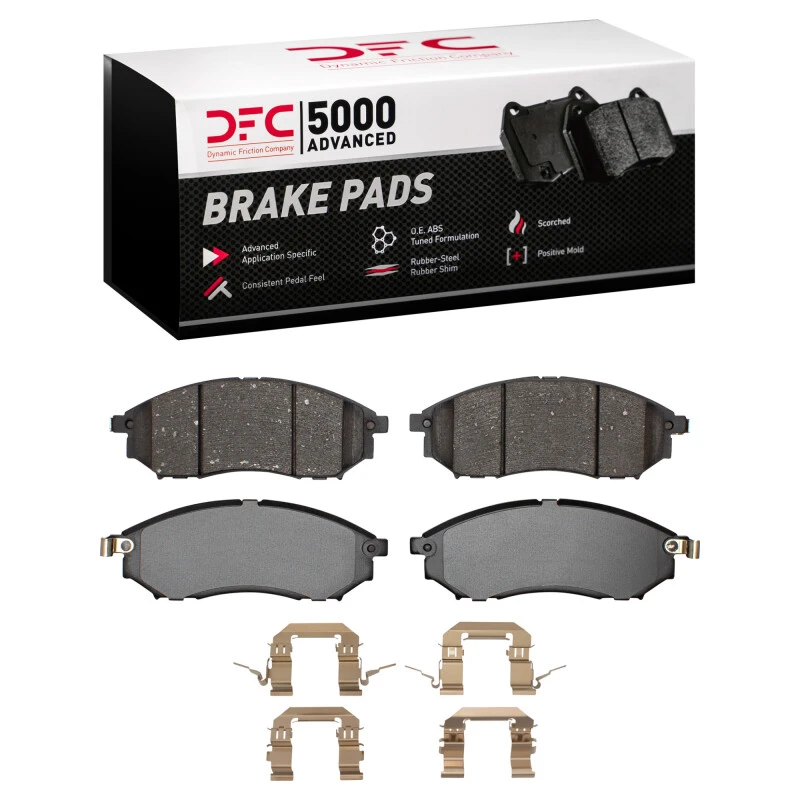 DFC 02-20 Infiniti M45 Front 5000 Advanced Ceramic Brake Pads and Hardware Kit