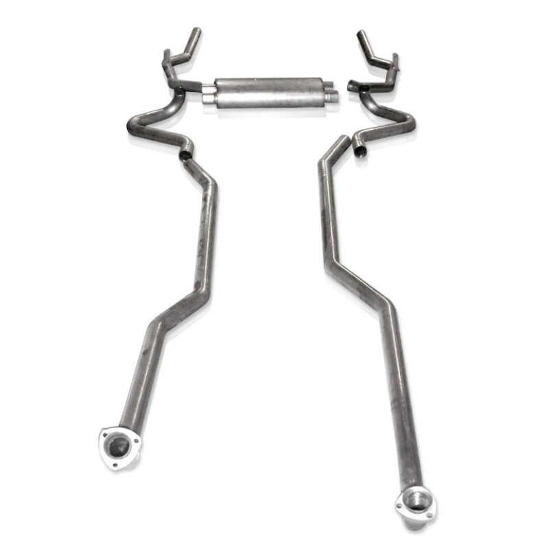 Stainless Works Chevy Camaro 1970-81 Auspuff Transversed Edelstahl