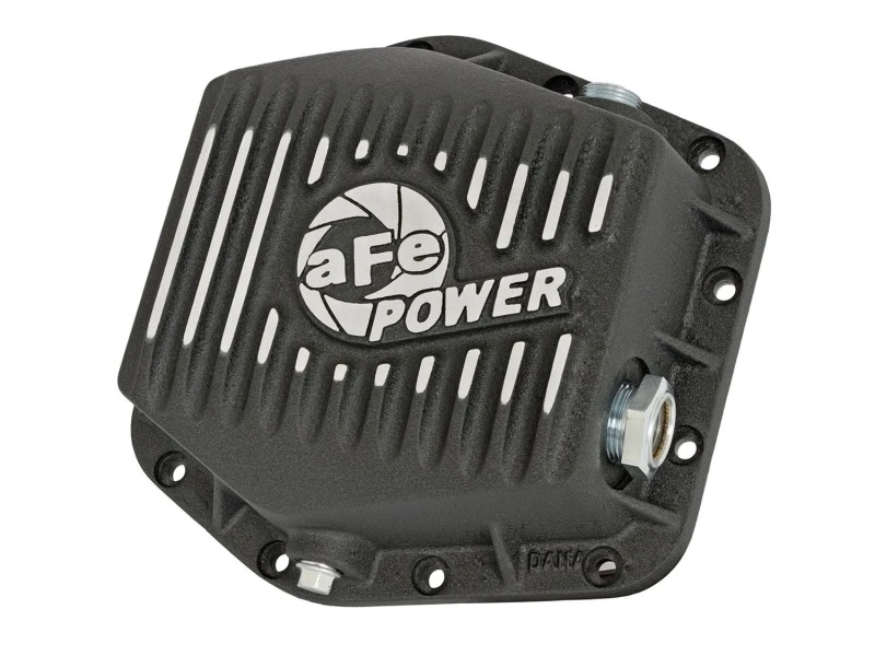afe_46-70302-6792cbee62b47 aFe Power Hinterachs-Differential-Abdeckung (Schwarz, bearbeitet) 15-17 GM Colorado/Canyon 12-Bolt-Achsen