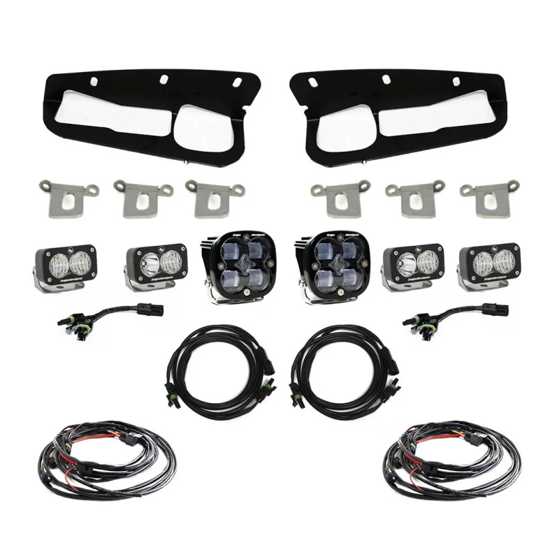 Baja Designs Clear SAE Fog Pocket Kit für 2021+ Ford Bronco