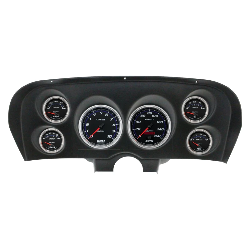 Autometer Cobalt Direct Fit Dash Kit 69-70 Ford Mustang (2 x 5 Zoll / 4 x 2-5/8 Zoll)