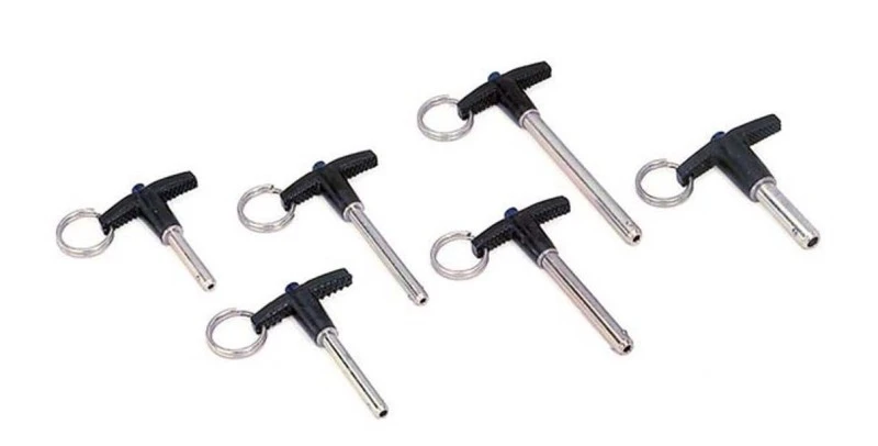 Moroso Quick Release Pin 1/4 Zoll Durchmesser x 2 Zoll Länge - 2er Pack
