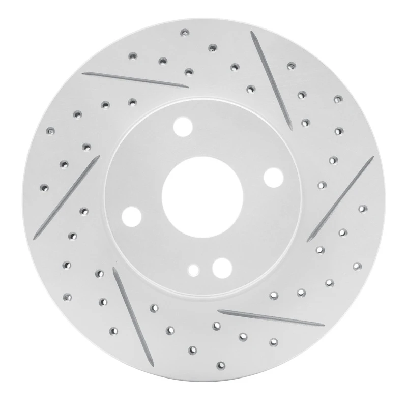 DFC 94-02 Mazda Miata Front Right Drilled & Slotted Geoperformance Rotor
