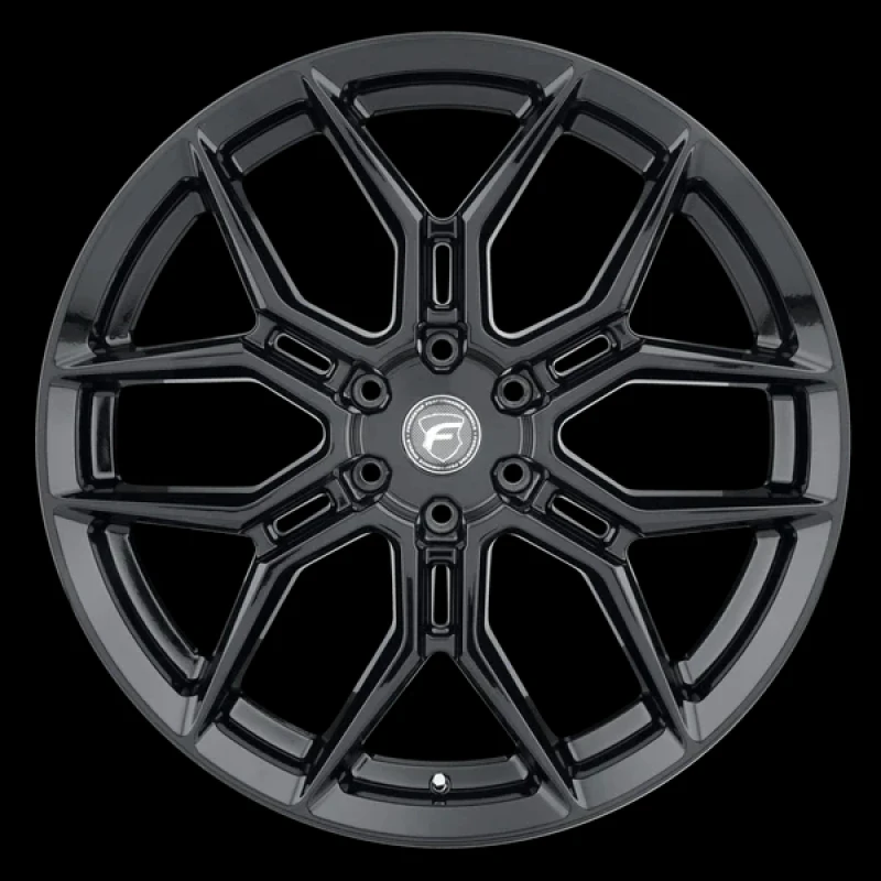 Forgestar F14 17x10 / 6x135 BP / ET42 / 7.15in BS 87.1 Bore Gloss Black Wheel