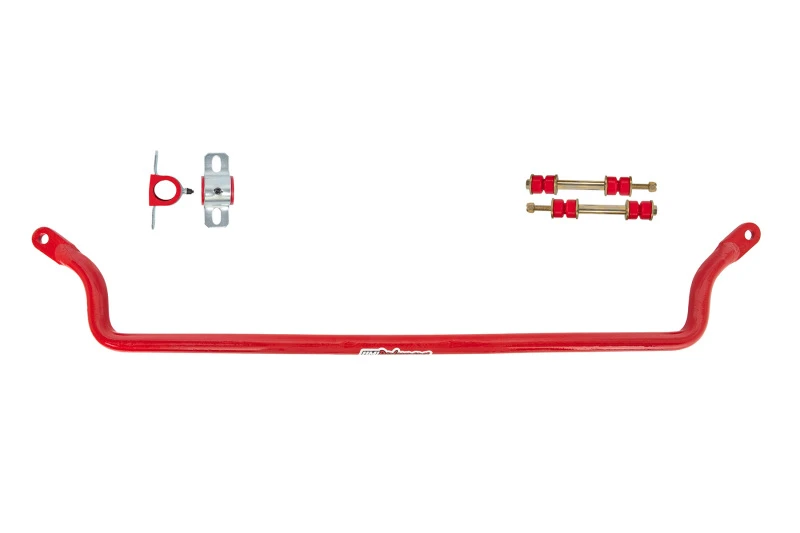 UMI Front Sway Bar Solid for 65-70 Chevy B-Body - 1-1/8 - Red