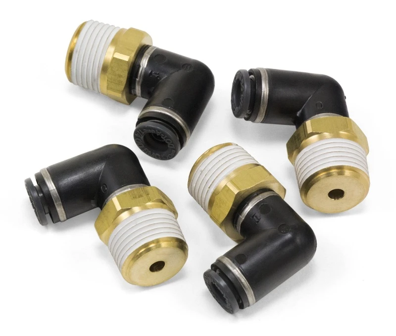 Air Lift Ellenbogen männlich - 3/8 Zoll MNPT X 1/4 Zoll PTC - DOC - SMC