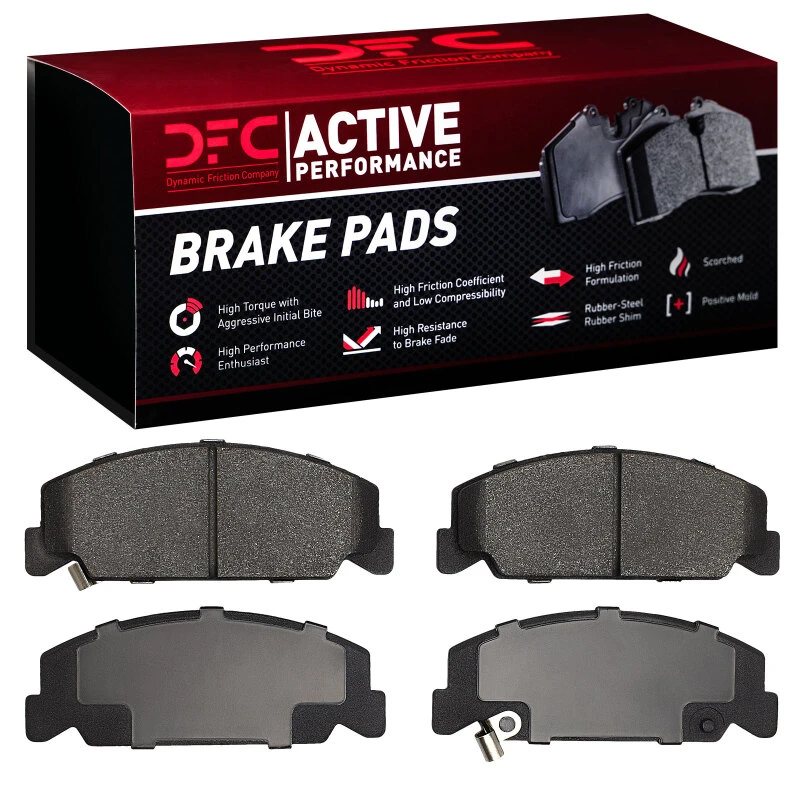 DFC 84-00 Honda Civic Front Active Performance Pads - Low Metallic