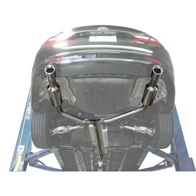 Injen 2011-14 Hyundai Sonata/Kia Optima 2.0L - 3-Zoll-Kat-Back mit Doppel-60mm-Schalldämpfern