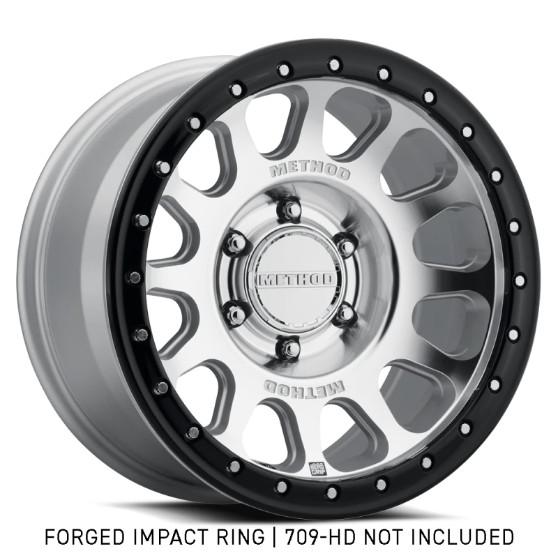Method Beadlock Ring - 17in Forged - Style 1 - Gloss Black