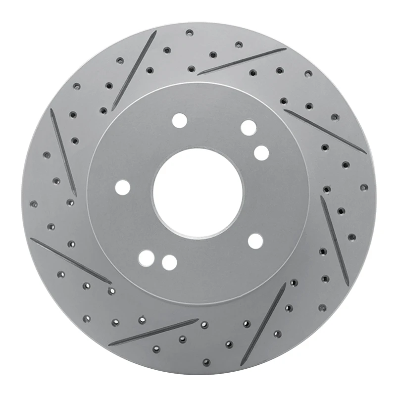 DFC 63-82 Chevrolet Camaro Rear Left/Front Left Drilled & Slotted Geoperformance Rotor