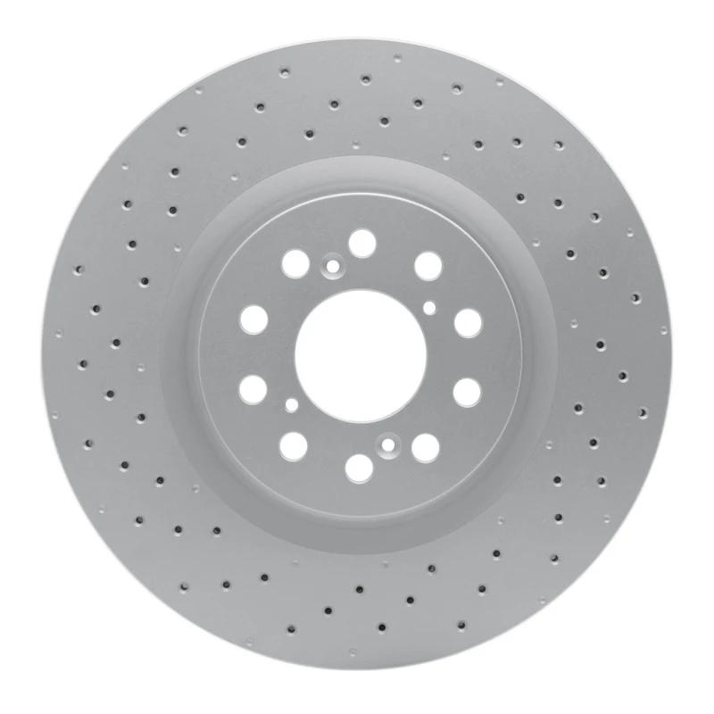 DFC 17-25 Honda Civic Hatchback Front Drilled GeoSPEC Coated Rotor