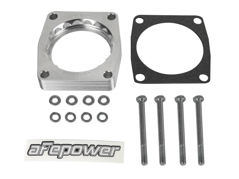 aFe Silver Bullet Drosselklappenabstandshalter TBS 17-19 Nissan Patrol (Y61) I6-4.8L