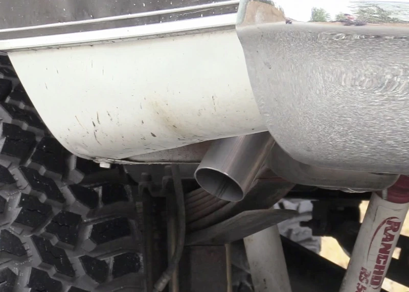 Flowmaster 67-72 GM Truck 4WD American Thunder Crossmember-Back Exhaust System