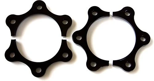 BLOX Honda S2000 Racing Half Shaft Spacers - Black