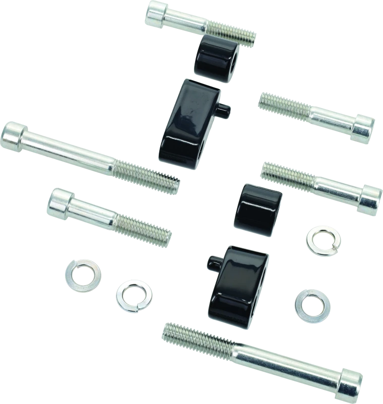 Kuryakyn Driver Floorboard Spacers for 09-Up Touring Models Gloss Black