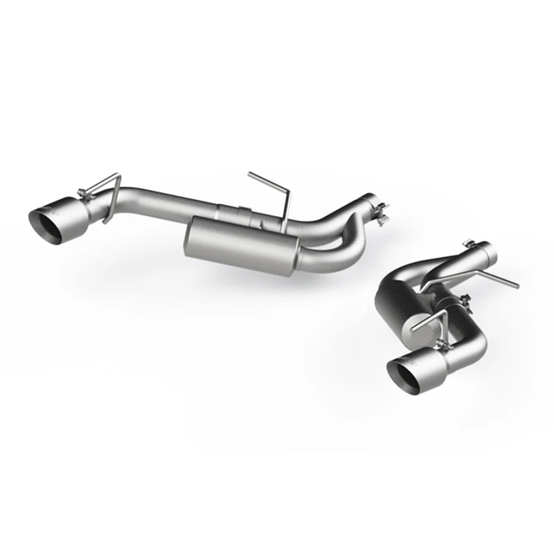 MBRP 16-19 Chevrolet Camaro 2,5 Zoll Aluminium Non NPP Axle Back Abgasanlage - 4 Zoll Dual Wall Endrohre