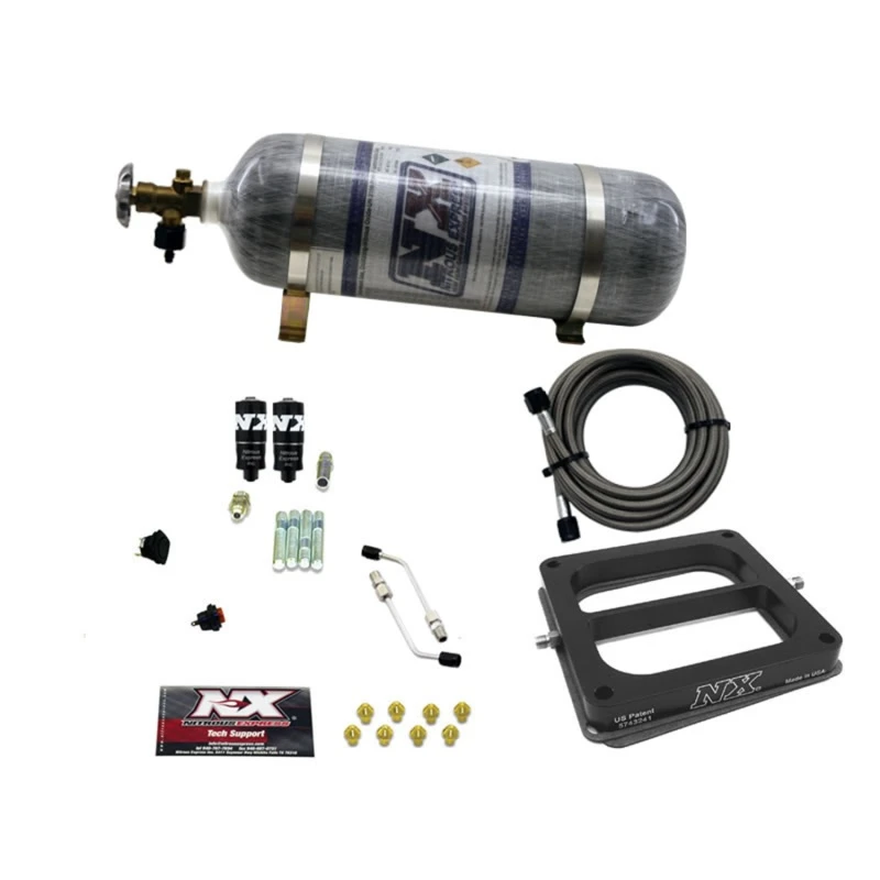 Nitrous Express Dominator Hitman Nitrous-Kit (100-200PS) mit Composite-Flasche