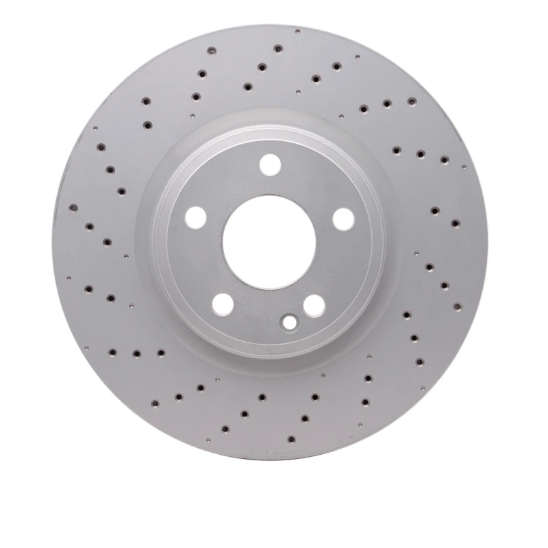 DFC 14-20 Infiniti QX30 Front Drilled Hi-Carbon Alloy Geomet Coated Rotor