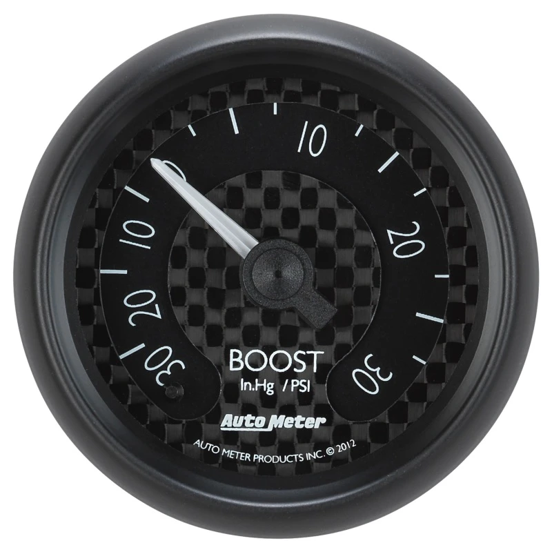 Autometer GT-Serie 52mm Mechanisches 30 In Hg/30 psi Vakuum/Boost-Manometer