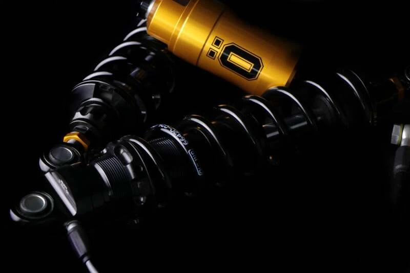 Ohlins 14-26 Harley FL Touring STX 36 Twin Blackline 13in Shocks - Standard  Springs