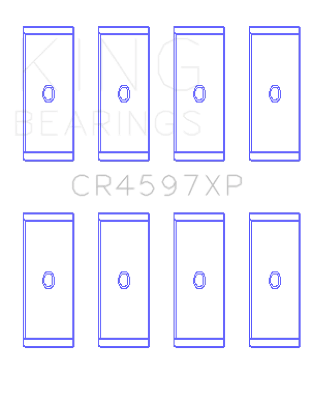 King Engine Bearings Volkswagen 2.0L FSI/TFSI Performance Rod Bearing Set - Size STD