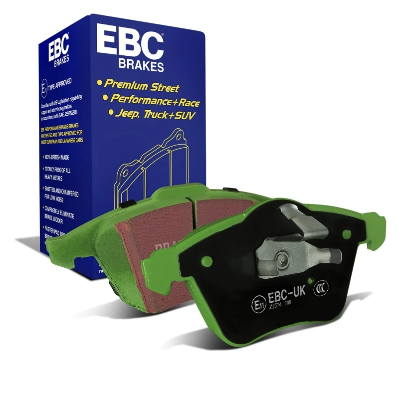EBC 07-13 Mazda 3 2.3 Turbo Greenstuff Front Brake Pads