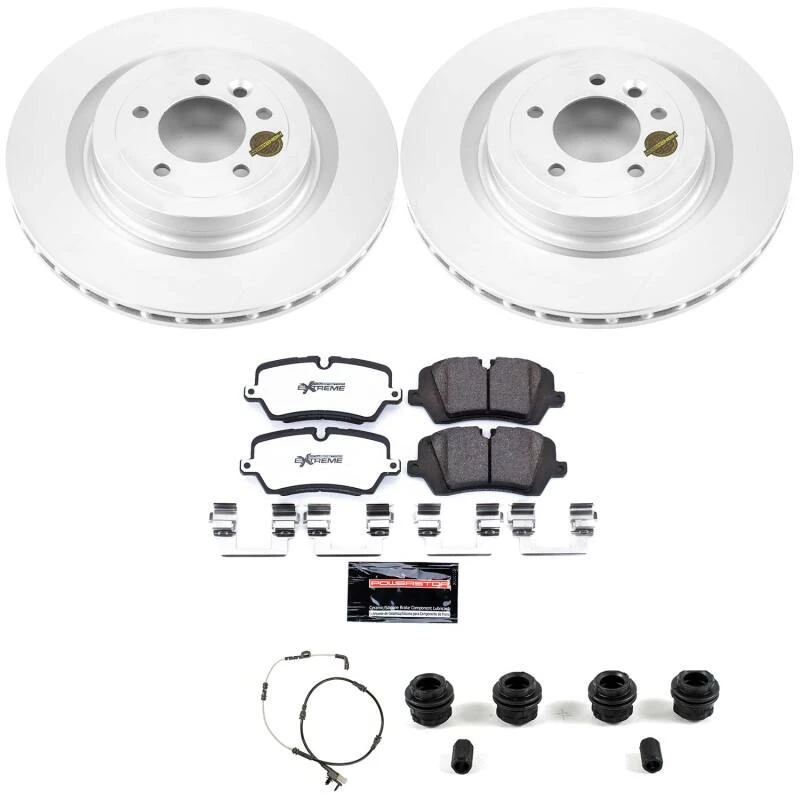 Power Stop 21-25 Land Rover Defender 110 Rear Z36 Coated Truck & Tow Brake Kit