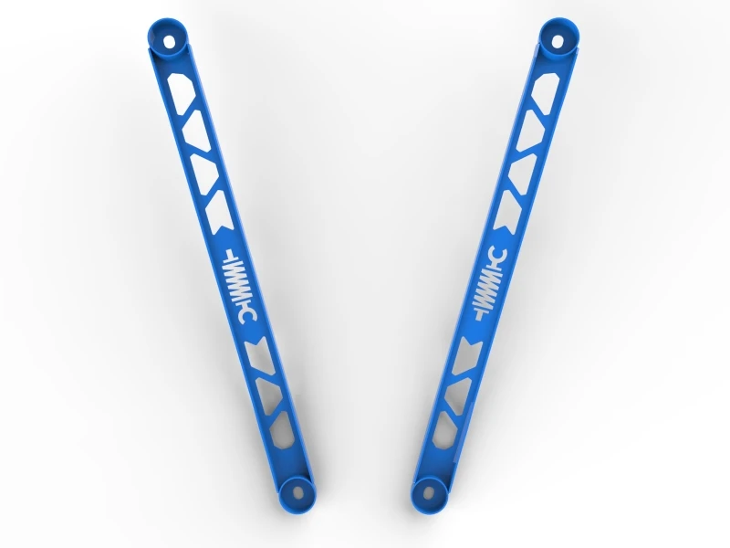 aFe CONTROL 304 Edelstahl Front Federbein-Strebe Blau - Toyota GR Supra (A90) 20-21