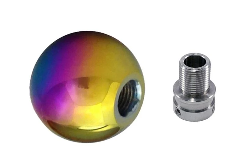 Torque Solution Billet Schaltknauf (Neo Chrome) für Volkswagen/Audi Handschaltung