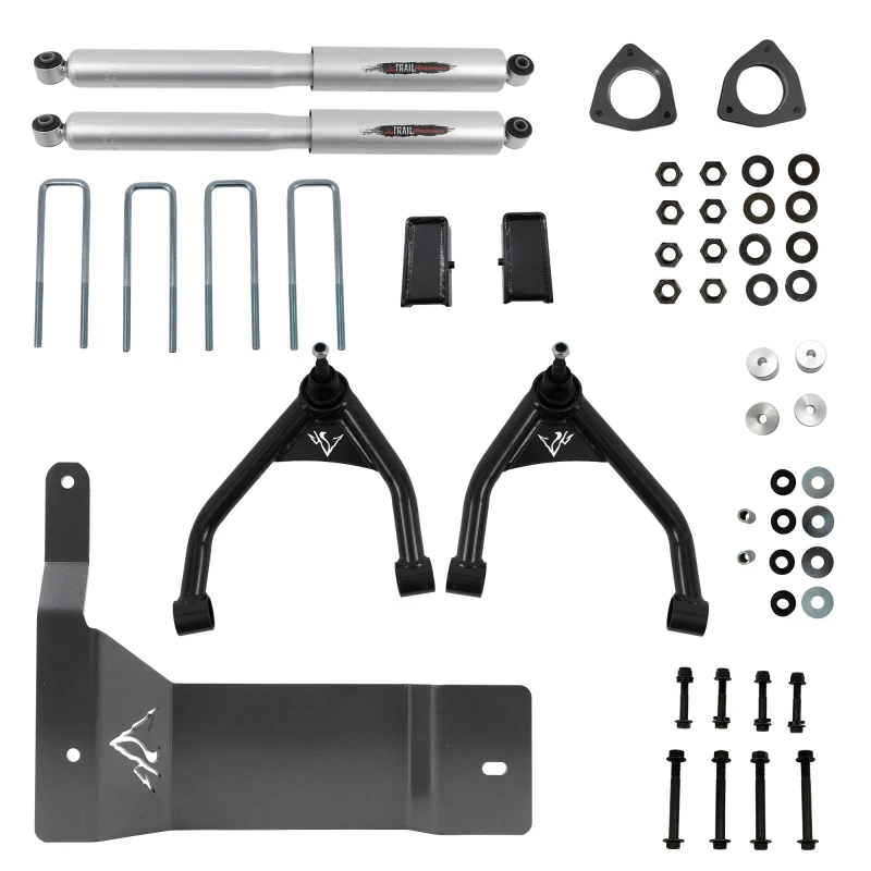 Belltech 14-16 Chevrolet Silverado / GMC Sierra 1500 4WD 4-Zoll-Federbein-Lift-Kit mit Stoßdämpfern