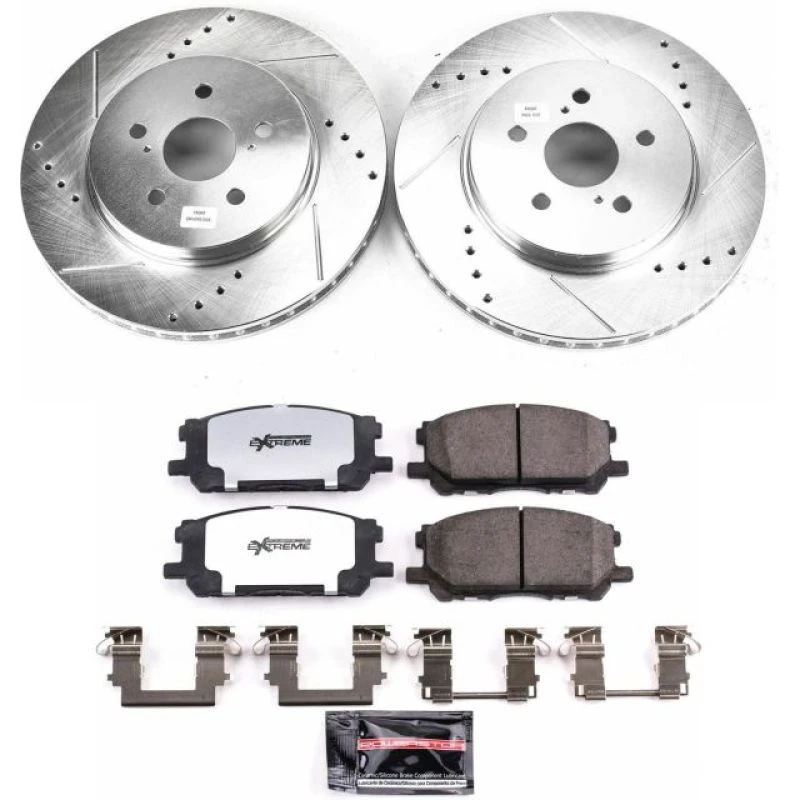powerstop_K196-36-67945456dc424 Power Stop 04-06 Lexus RX330 Front Z36 Truck & Tow Brake Kit