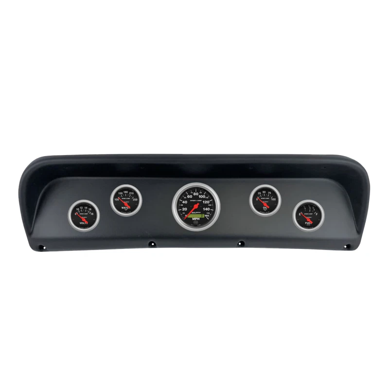 Autometer Sport-Comp Direct Fit Dash Kit 67-72 Ford F100 (1 x 3-3/8in. / 4 x 2-1/16in.)