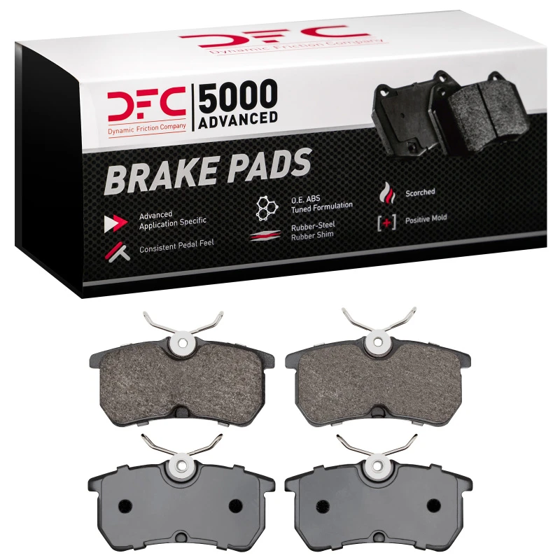 DFC 01-19 Ford Focus Rear 5000 Advanced Low Metallic Brake Pads