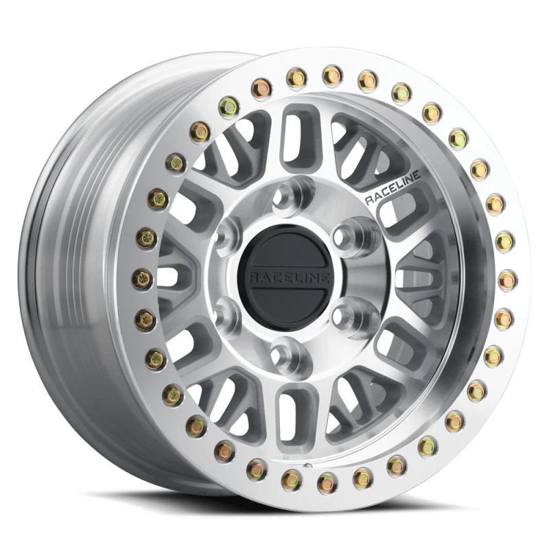 Raceline RT951M Ryno 17x9in / 8x165.1 BP / -12mm Offset / 130.81mm Bore - Machined Beadlock Wheel